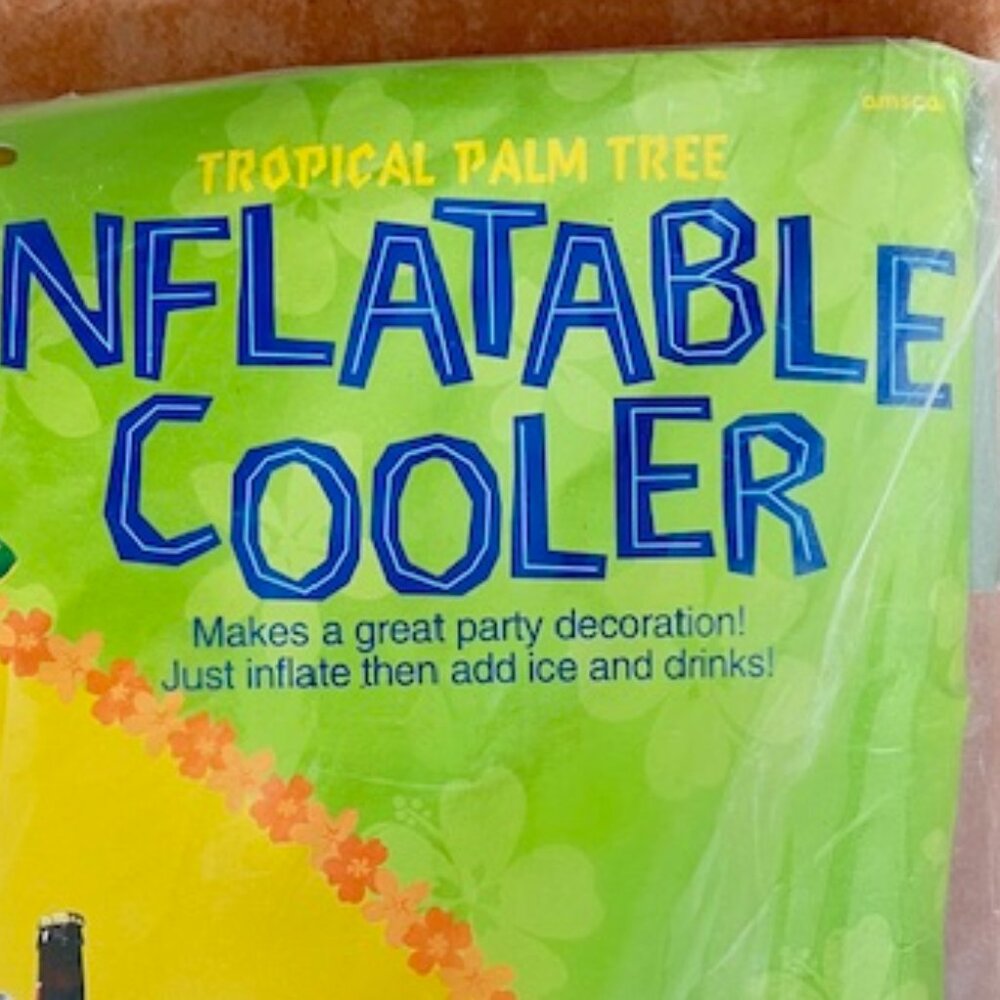 Amscan Inflatable Palm Tree Cooler - Picture 2 of 5